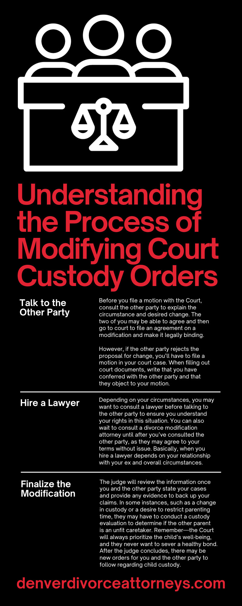 Understanding the Process of Modifying Court Custody Orders