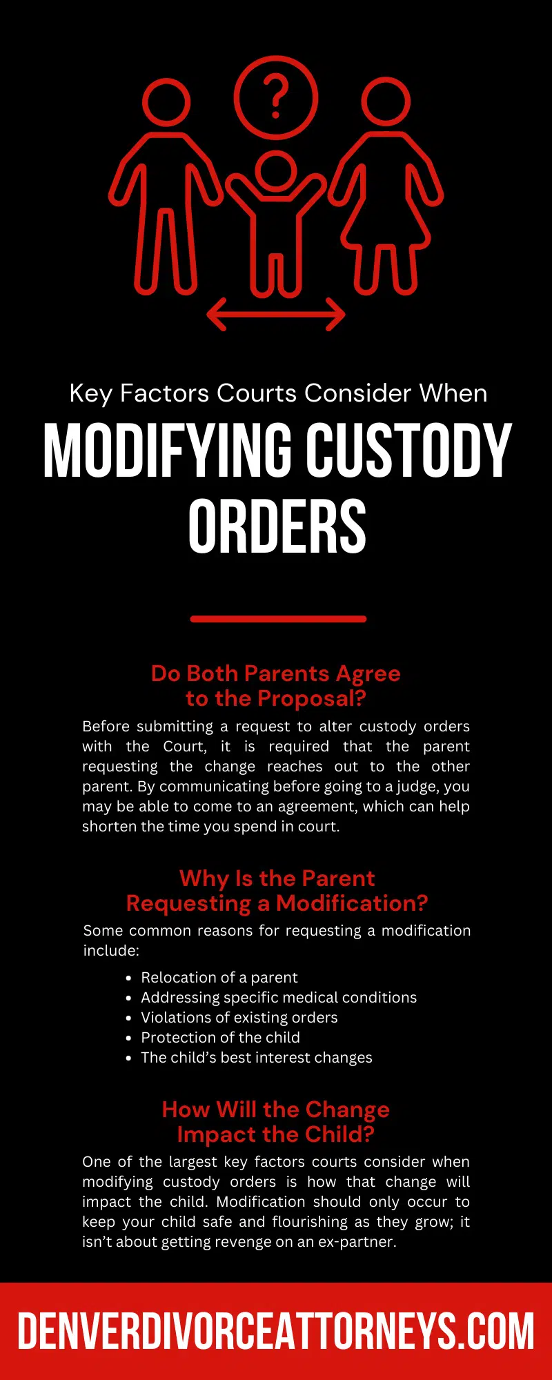 Key Factors Courts Consider When Modifying Custody Orders
