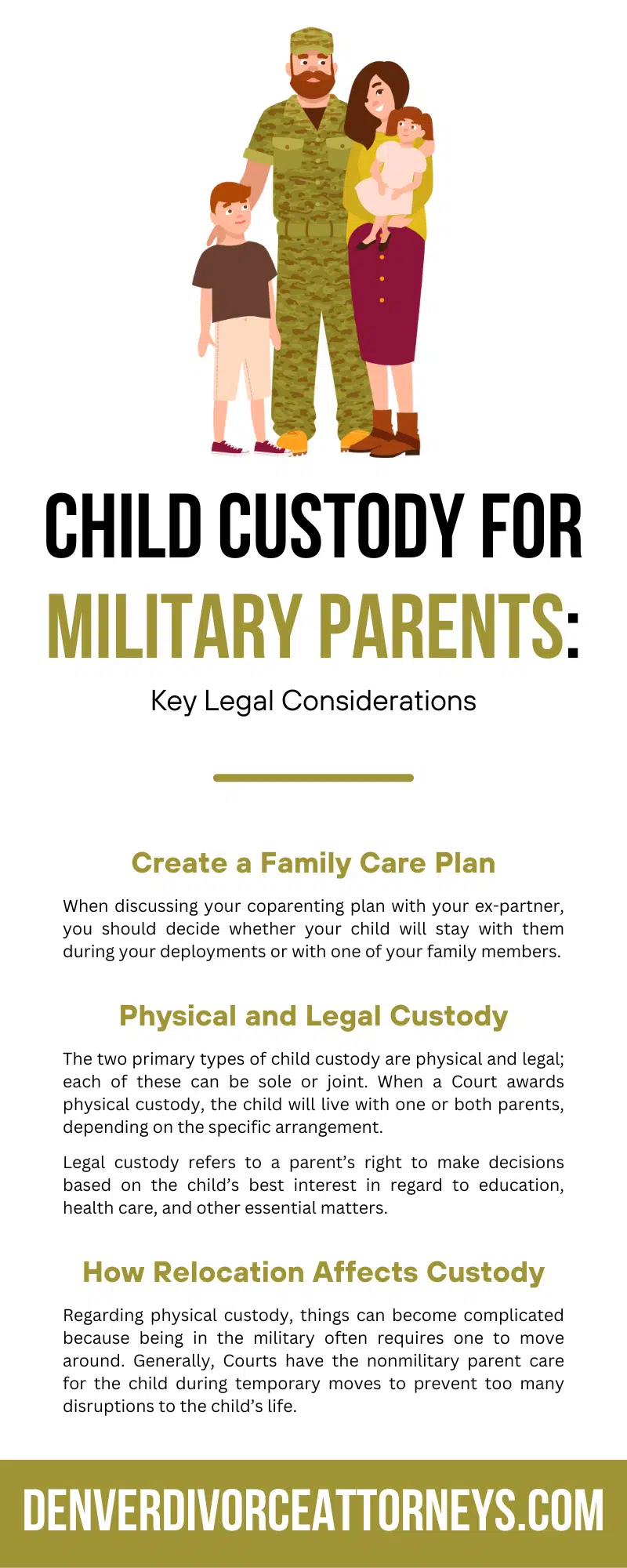Child Custody for Military Parents: Key Legal Considerations